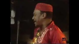 George Adams (tenor sax) Singin' the blues! (Live video 1983)