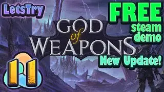 New Update! God of Weapons: Let's Play Ep 11 | FREE Steam Demo | Indie Roguelike Bullet Heaven