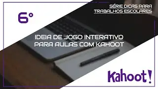 Ideia de jogo interativo para aulas com  kahoot
