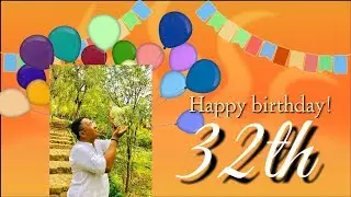 BIRTHDAY VIDEO PRESENTATION / tribute to my brother