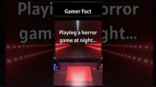 Playing a horror game at night... #shorts #shortvideos #youtubeshorts #gameshorts