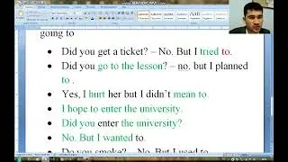 64 dars - Infinitives and Gerunds 5