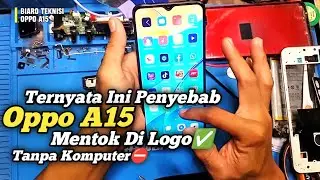 Try this method if your Oppo A15 is stuck on the logo, without resetting it, 💻 