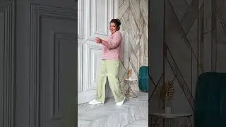 Брюки лайт прямые с завязкой на поясе