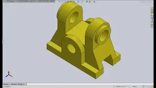 SOLIDWORKS Exercise | SOLIDWORKS school | SOLIDWORKS V5 Basic | 2D into 3D Modeling Basic
