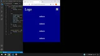 Navbar, nav o menú de navegación responsive sencillo solo con html y css