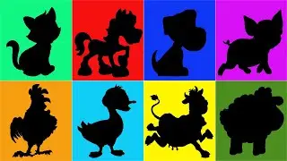 In the Farm - Animals for children - Pets