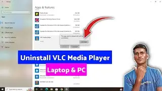 Laptop ya pc se VLC Media Player kaise delete kare | how to uninstall VLC Media Player