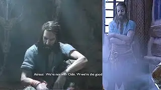 Meeting Real Tyr Vs Fake Tyr - GOD OF WAR RAGNAROK