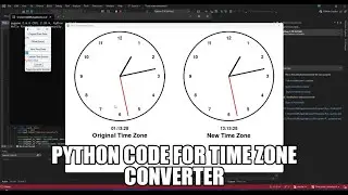 Python code for time zone converter