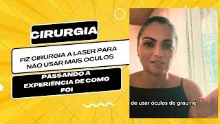 Cirurgia nos Olhos a Laser