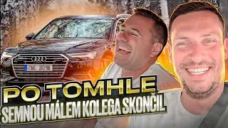 Kolegovi jsem vyfoukl auto a Audi z Audi ve špatném stavu. Prověření Audi A6 s manuálem