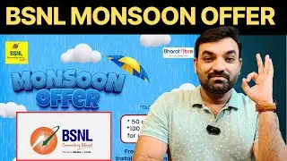 BSNL Fiber Monsoon Offer 2025 | Bsnl Broadband Monsoon Offer 