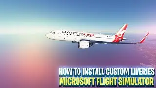 How To Install Aircraft Liveries Into MSFS 2020 - Cessna 208, A320!