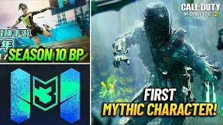 Season 10 Battle Pass CODM | First Mythic Character - 3rd Anniversary Update Cod Mobile