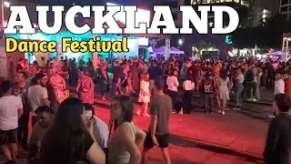 AUCKLAND central walkthrough, Dance Festival, AUCKLAND NEW ZEALAND
