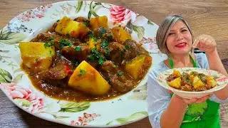 Guiso de carne y verduras, comida casera 😋 plato completo/SilvanaCocina