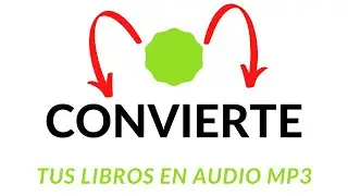 📢Cómo CONVERTIR TEXTO en AUDIO LIBRO PDF a MP3  ONLINE voz en ESPAÑOL  🚀🚀 🎵🎶📃📒📚