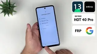 Eliminar Cuenta de Google Infinix Hot 40 Pro | Android 13