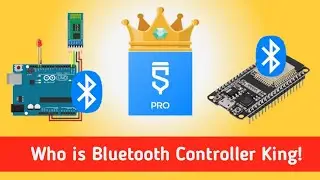 How to control Arduino and Esp32 using Sketchware with Bluetooth connection!