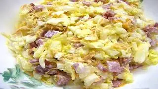 🥬Казалось бы ничего особенного, но кАк вкусно! Салат из Пекинской капусты