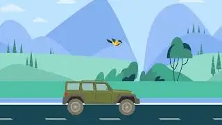 Simple car animation with Adobe After Effect