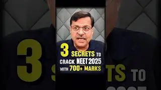3 Secrets How to Crack NEET 2025 in 5 Months😱🤔 | NEET Motivation 