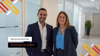 Annual Review 2024 | Protecting our planet | Romina Soler and Norbert Vella