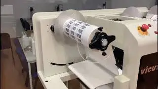 Portugal Dealer Vicut VR30 Digital Roll Label Cutter Cutting Machine for  labels 