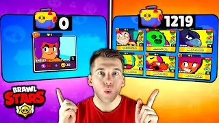 Sblocco TUTTI i Brawler Aprendo Solo MEGA CASSE! | Brawl Stars ITA