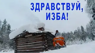 Еду к дедовской избе. На Буране с двигателем Лифан 15.