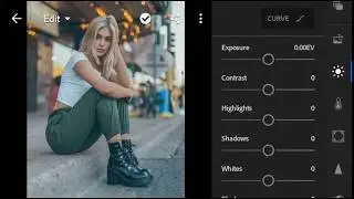 How to edit Black tone presets | lightroom