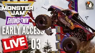 Monster Jam Showdown EARLY ACCESS | Episode 3 LIVE! Triple the Carnage!