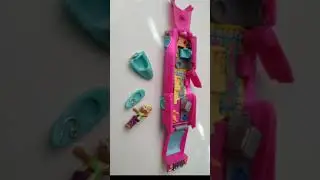 1995 Polly Pocket Pool party on the go #pollypockets #pollypocketvintage