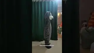 Johnny Mouse Mascot Costume