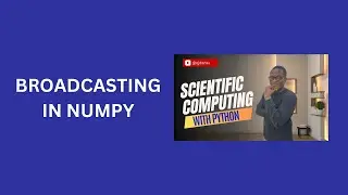 12. Broadcasting in Python