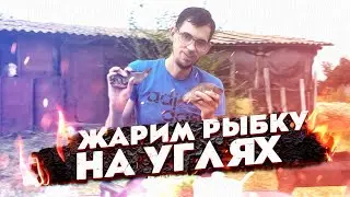 ОТДЫХ В ДЕРЕВНЕ! КАК НЕ НАДО ЖАРИТЬ КАРАСЯ НА УГЛЯХ!😂