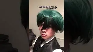 Evil deku is ready (My hero academia AU cosplay)