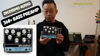 DiCosimo Audio 360+ Bass Preamp acoustic360 Jaco Pastorius