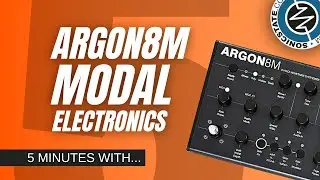5 Minutes With Modal Argon8M As Drum Synth