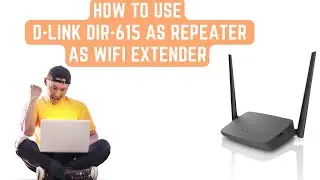 How To Use D-Link Dir 615 As Repeater | D-Link Router Setup As Wireless Repeater |