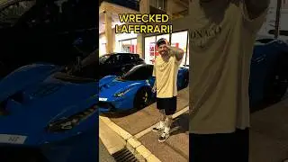 I FOUND A WRECKED LAFERRARI! 