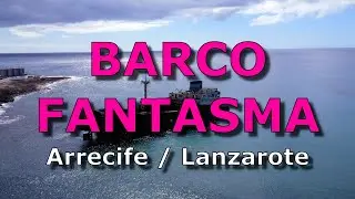 wrak statku Telamon w porcie Arrecife/Lanzarote