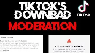 TikTok's AWFUL Moderation