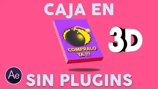 After Effects Animación Caja en 3D sin Plugins