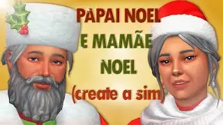 CRIEI O PAPAI E A MAMÃE NOEL NO THE SIMS 4!!😍⛄| LuluSims | ESPECIAL DE NATAL🎉