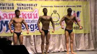 Юноши из Котельнича на чемпионате по бодибилдингу