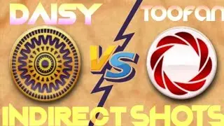 Daisy Vs Toofan 🔥 Full Indirect Shots 😲 Carrom Pool 👍 Miniclip 🔥Kamalesh