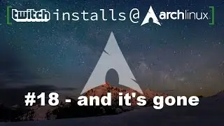 #18 - and it's gone