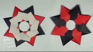 Модульная #Звезда Робин (Robin Star) из бумаги (Мария Синайская)